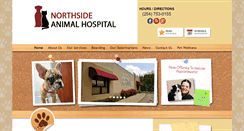 Desktop Screenshot of northsideanimalhospitalwaco.com